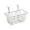 Azar Displays 6.25"H Chrome Wire Basket, PK2 300620 - alternate 1